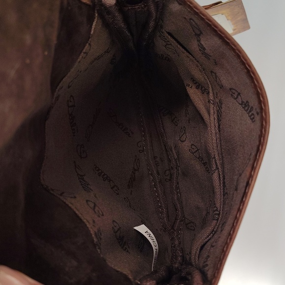 Montana West Native American Coffee Leather Crossbody Bag NWT - Picture 8 of 12